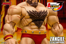 Load image into Gallery viewer, Pre-order: ZANGIEF - STREET FIGHTER ALPHA (ZERO) 3 "STORM ARENA" 1/12 Scale