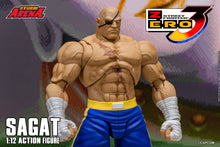 Load image into Gallery viewer, Pre-Order: SAGAT - STREET FIGHTER ALPHA (ZERO) 3 "STORM ARENA" 1/12 Scale