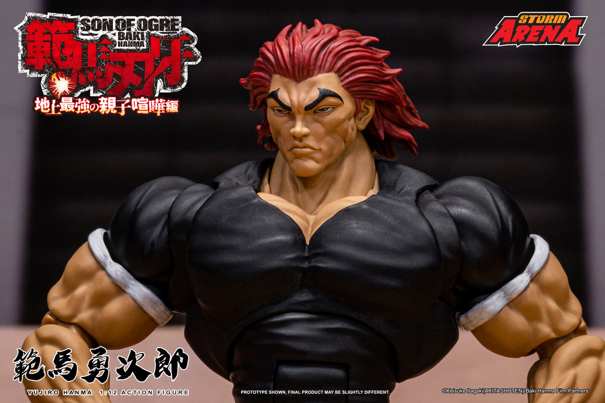 In Stock: YUJIRO HANMA -SON OF OGRE - "STORM ARENA" 1/12 Scale