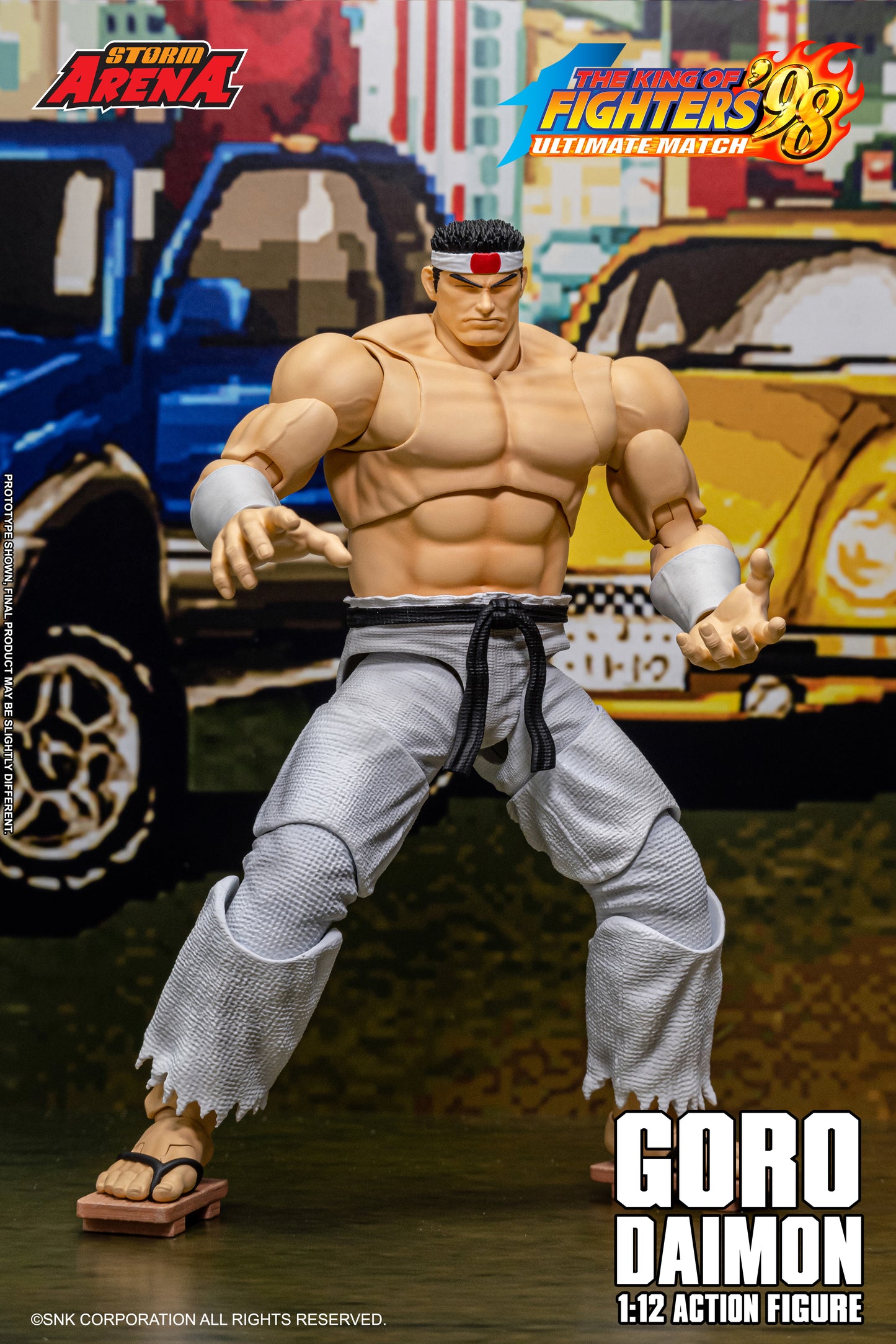 In Stock: GORO DAIMON - THE KING OF FIGHTERS’98 UM STORM ARENA 1/12 Scale