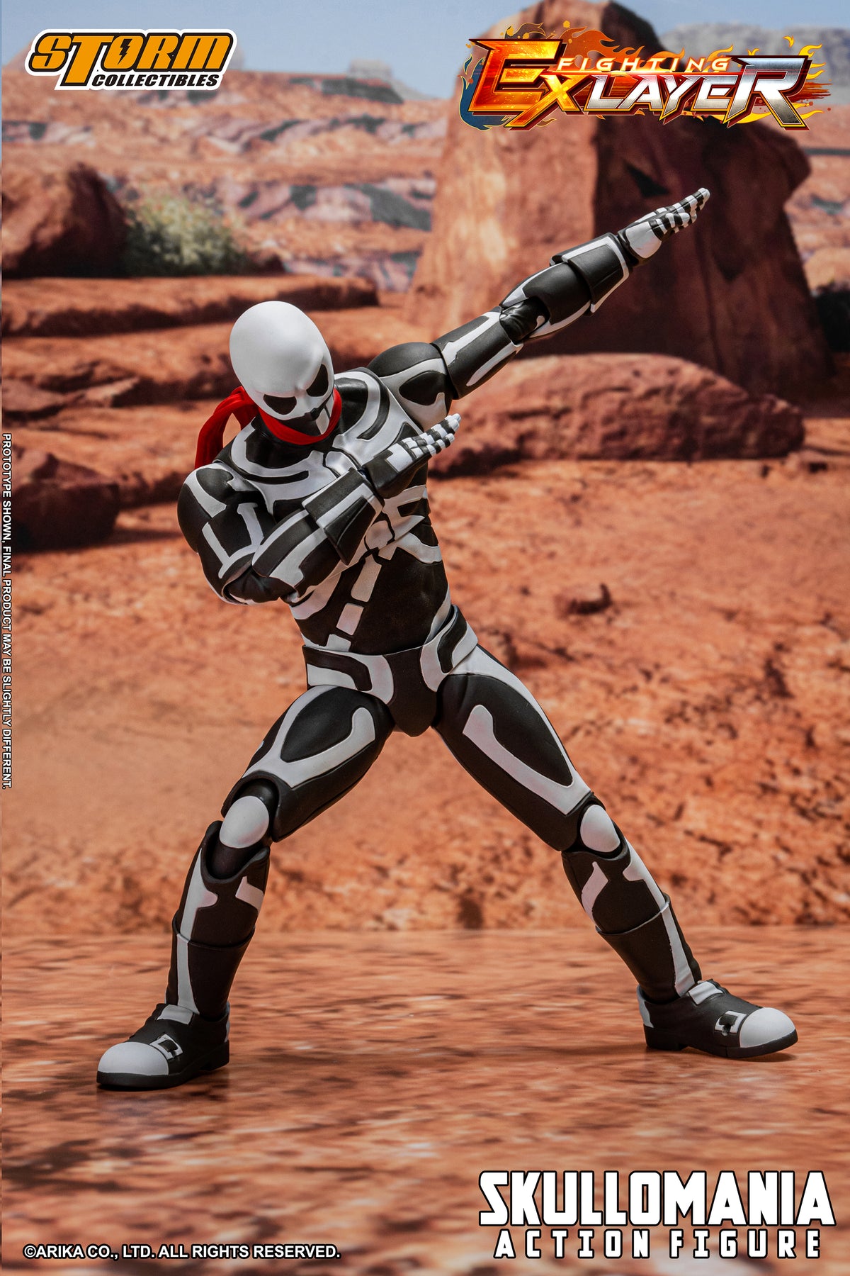 In Stock: SKULLOMANIA - FIGHTING EX LAYER Action Figure