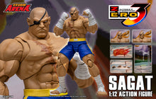 Load image into Gallery viewer, Pre-Order: SAGAT - STREET FIGHTER ALPHA (ZERO) 3 "STORM ARENA" 1/12 Scale