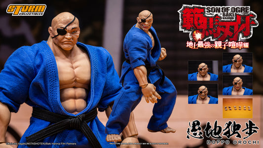 In Stock: DOPPO OROCHI "Special Edition" - SON OF OGRE BAKI HANMA Action Figure