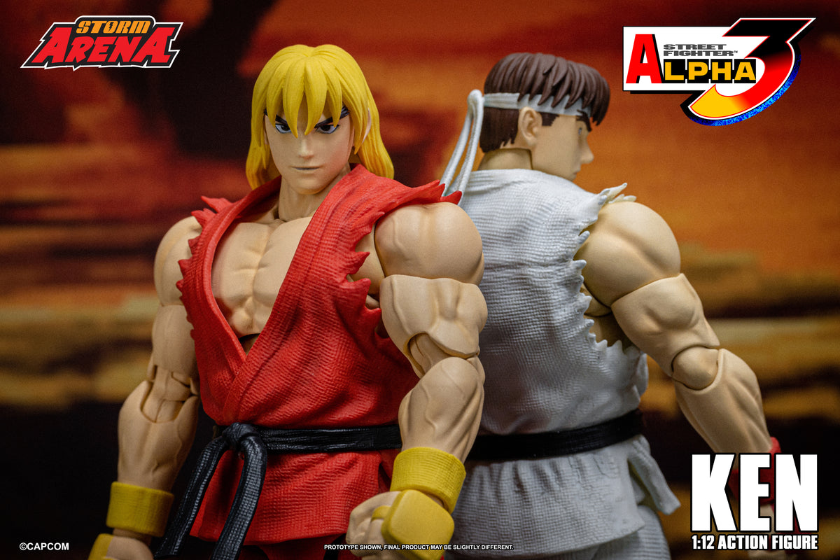 In Stock: KEN - STREET FIGHTER ALPHA (ZERO) 3 "STORM ARENA" 1/12 Scale