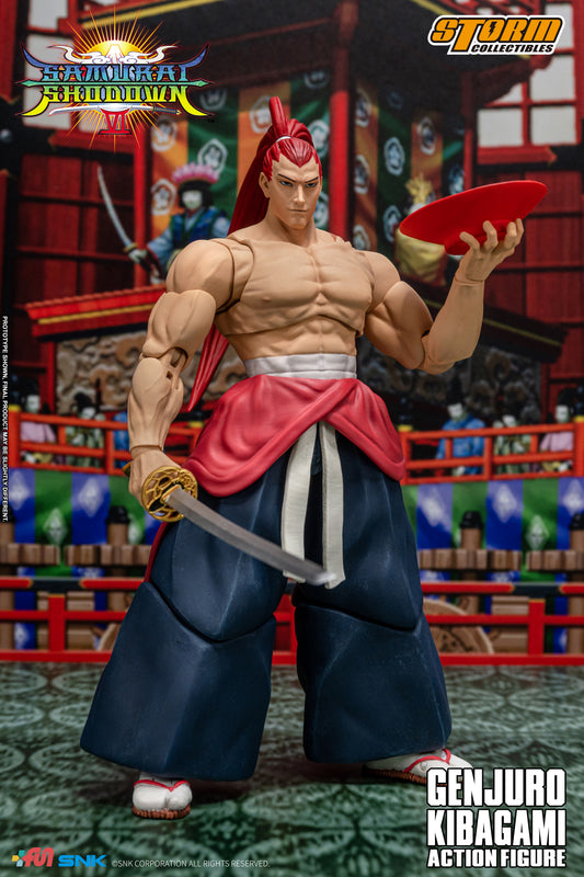 Précommande : GENJURO KIBAGAMI - Figurine articulée Samurai Shodown VI (Royaume-Uni)