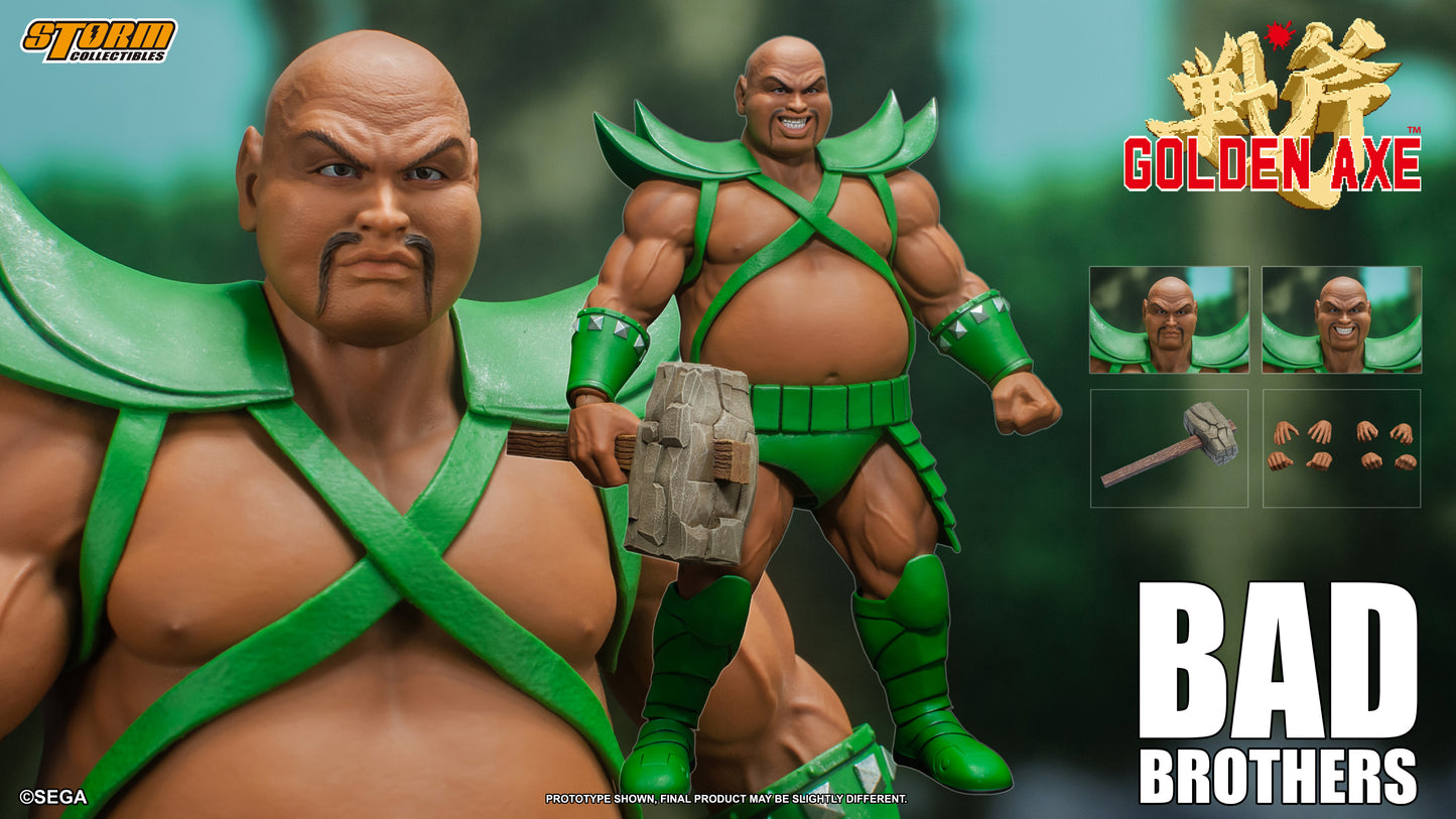 In Stock: BAD BROTHERS - GOLDEN AXE Action Figure (UK)