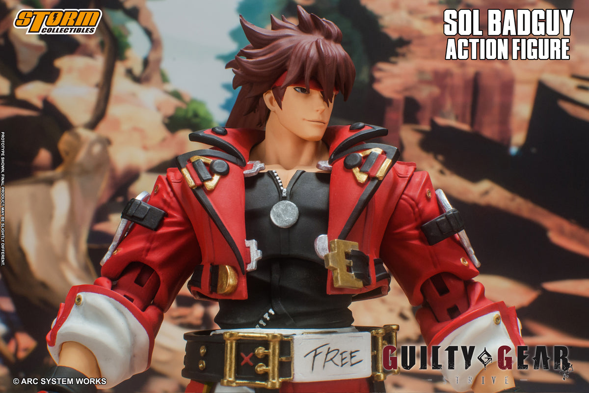 Vorbestellung: SOL BADGUY – Guilty Gear Actionfigur (UK)