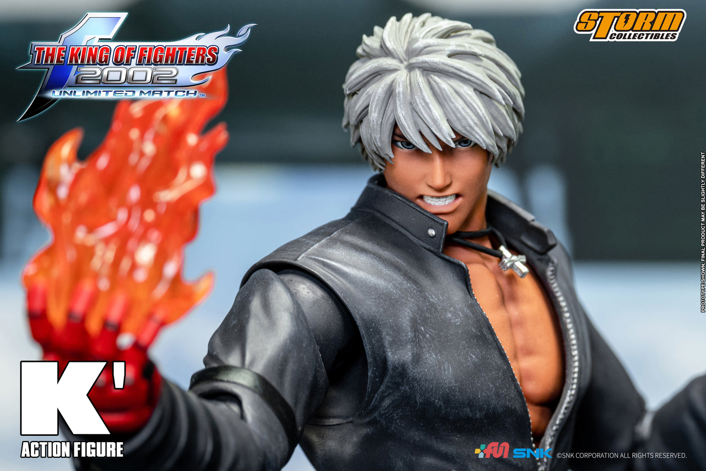 In Stock: K' - King of Fighters 2002 UM Action Figure