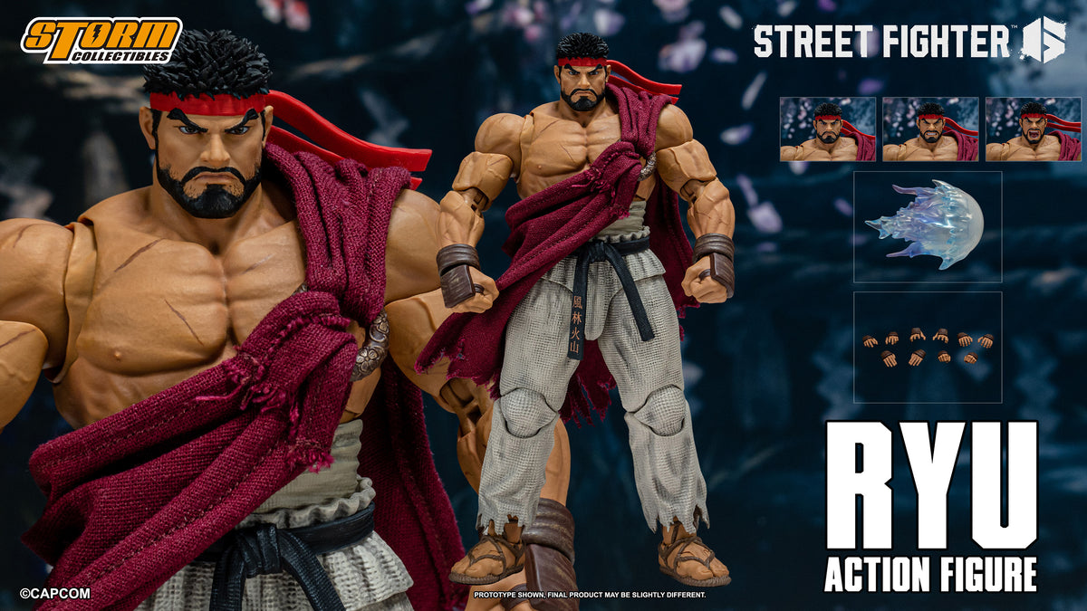 In Stock: RYU - STREET FIGHTER 6 Action Figure