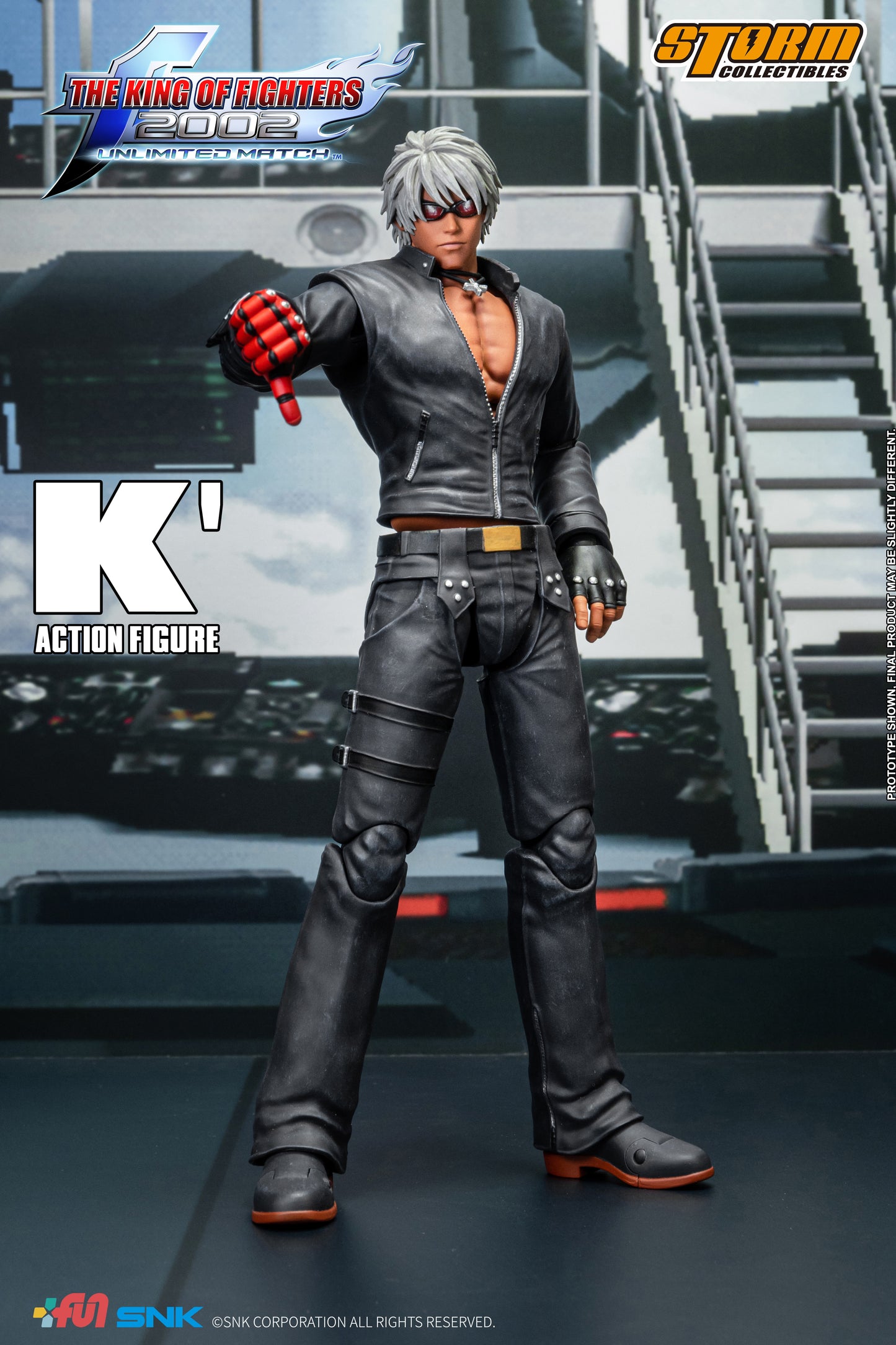 In Stock: K' - King of Fighters 2002 UM Action Figure