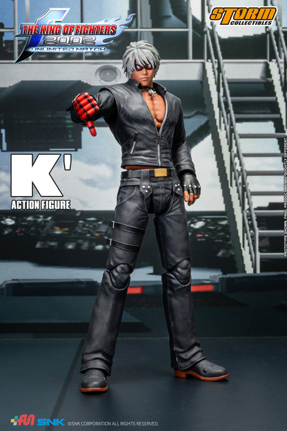 In Stock: K' - King of Fighters 2002 UM Action Figure