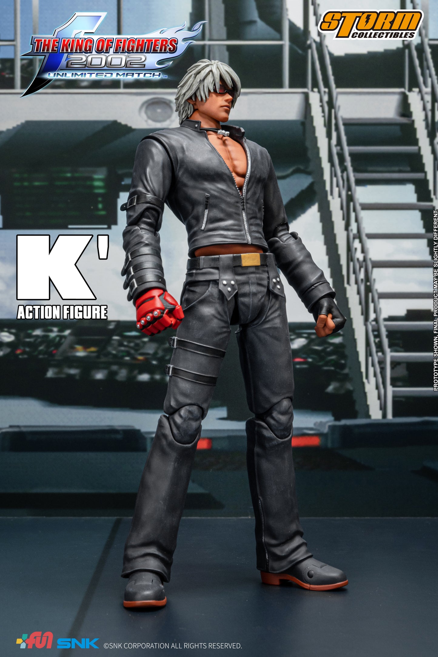 In Stock: K' - King of Fighters 2002 UM Action Figure