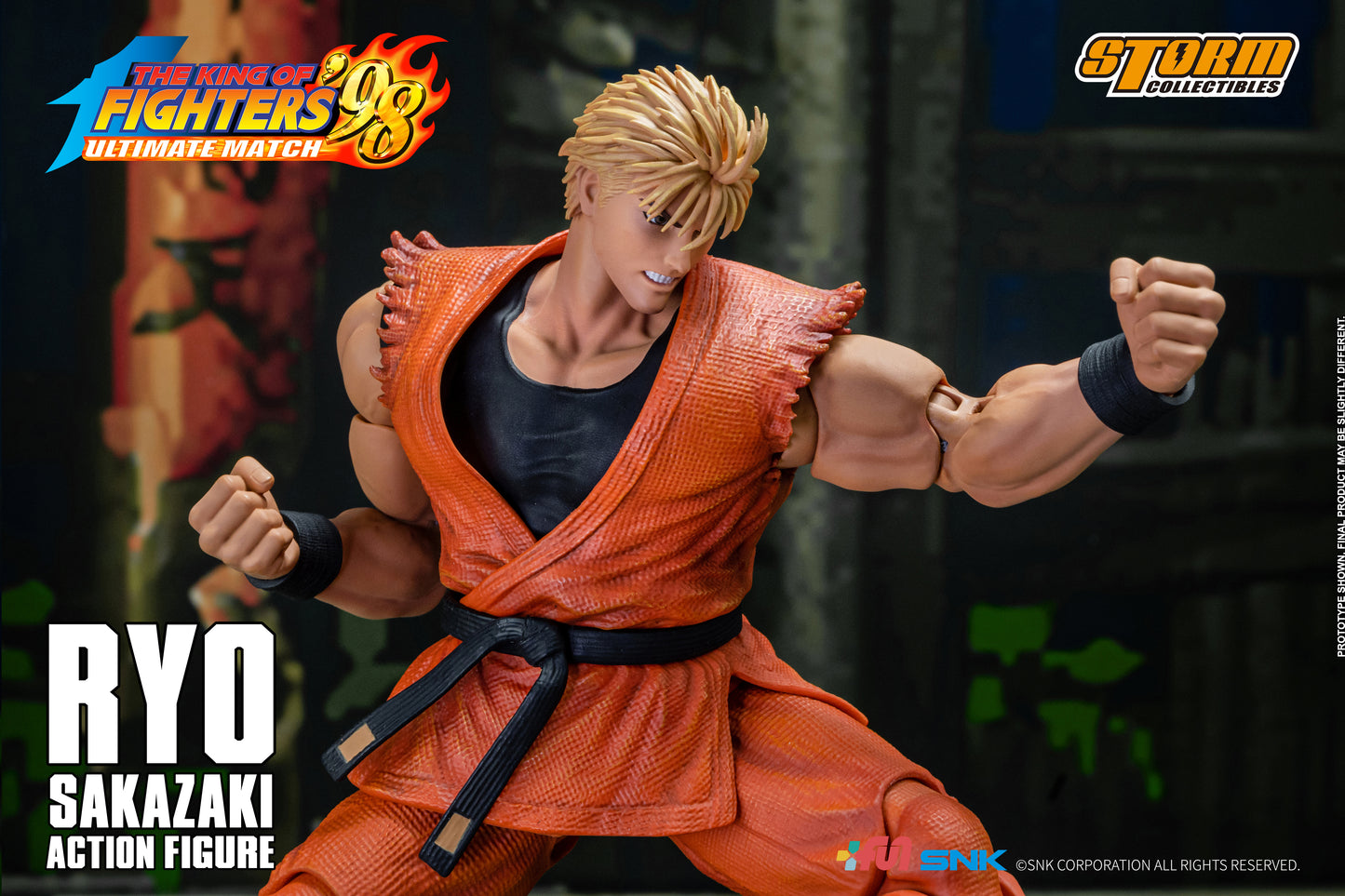 In Stock: RYO SAKAZAKI - KOF '98 UM Action Figure
