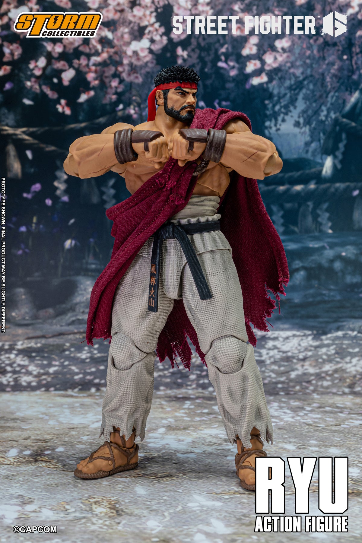 In Stock: RYU - STREET FIGHTER 6 Action Figure