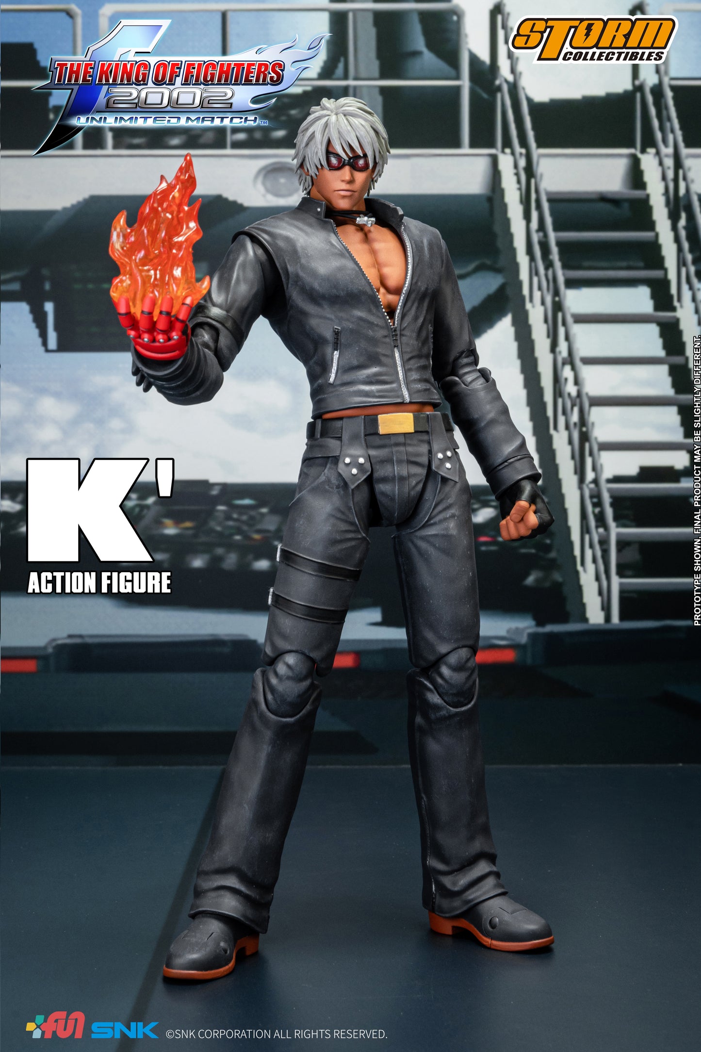 In Stock: K' - King of Fighters 2002 UM Action Figure