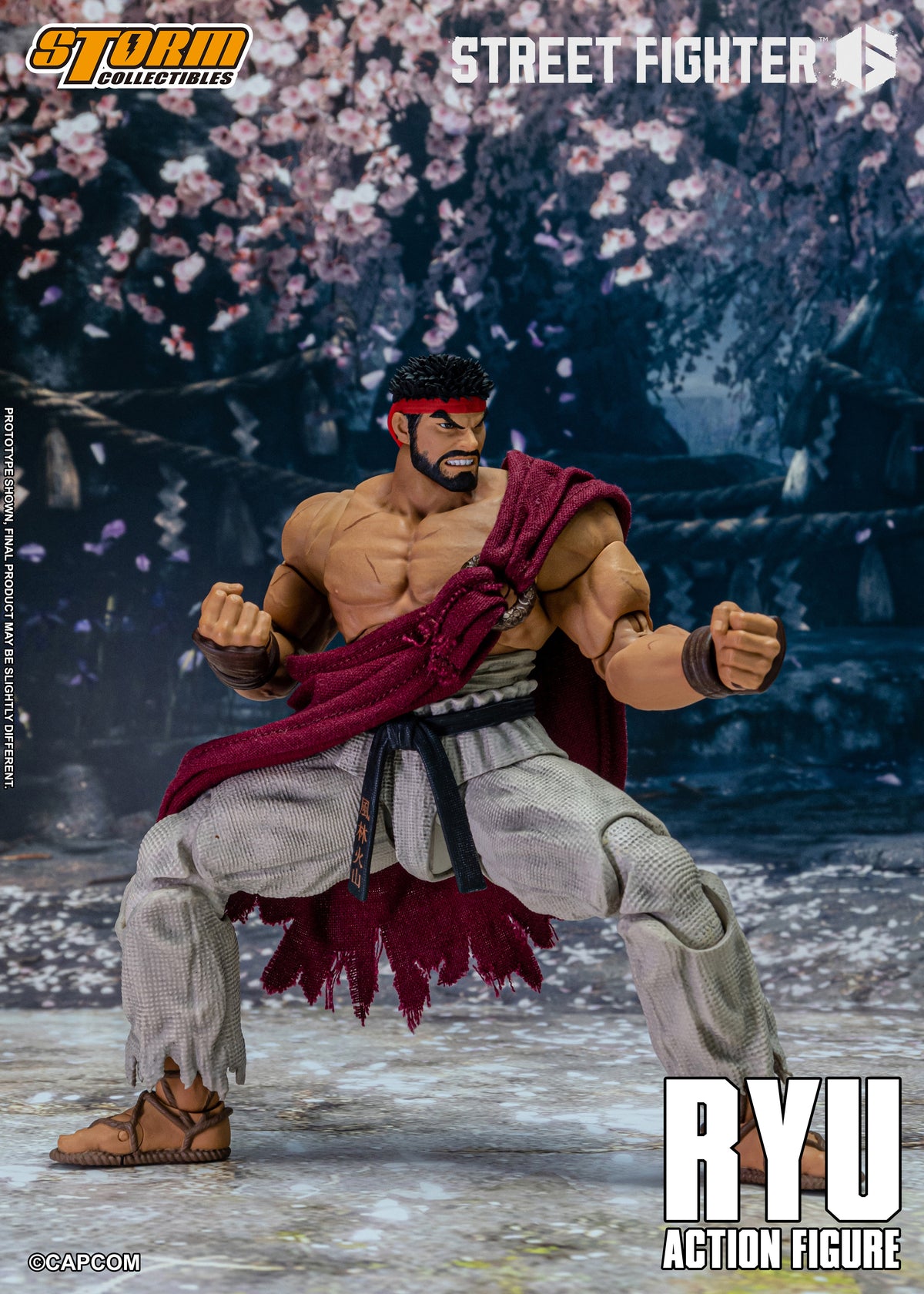 In Stock: RYU - STREET FIGHTER 6 Action Figure