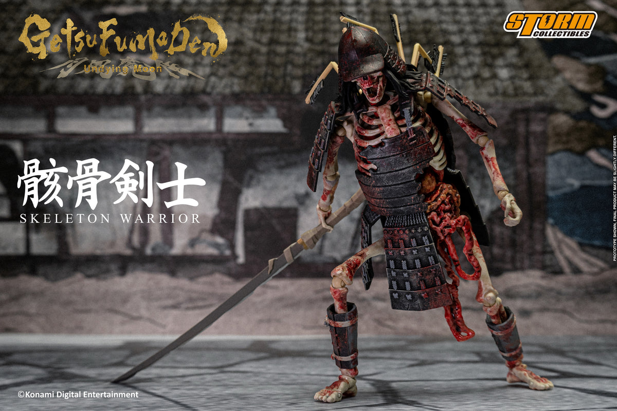 In Stock: SKELETON WARRIOR 2 PACK - Getsu Fuma Den: Undying Moon Action Figure