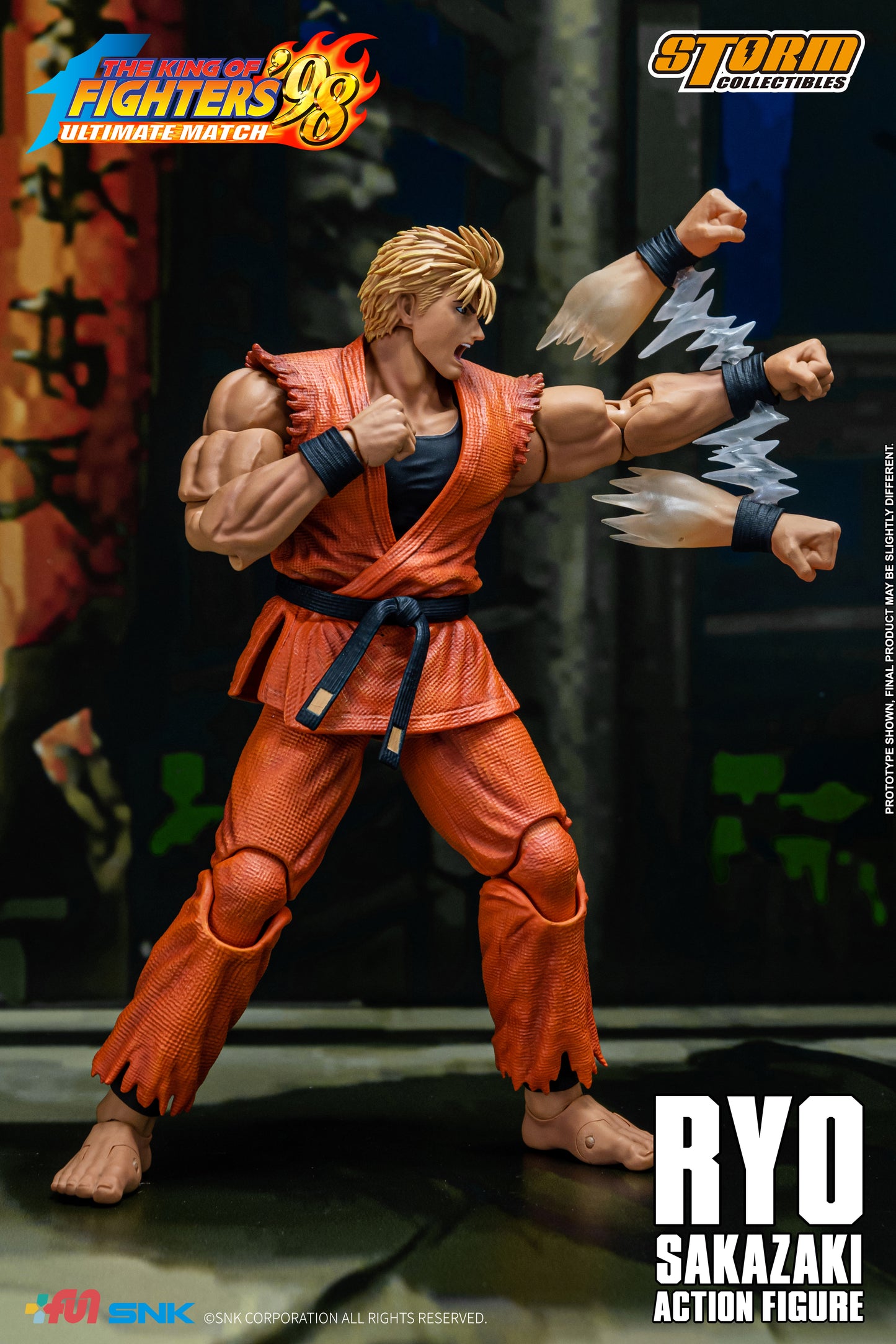 In Stock: RYO SAKAZAKI - KOF '98 UM Action Figure