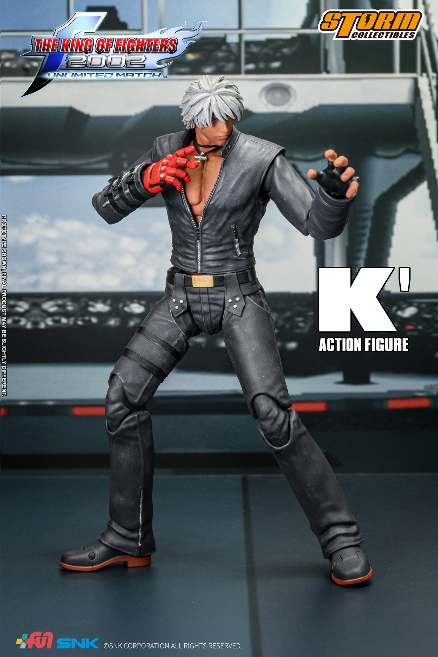 In Stock: K' - King of Fighters 2002 UM Action Figure