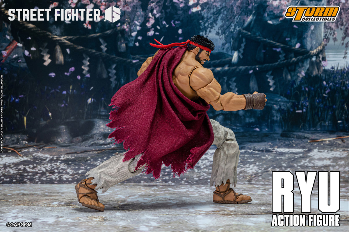 In Stock: RYU - STREET FIGHTER 6 Action Figure