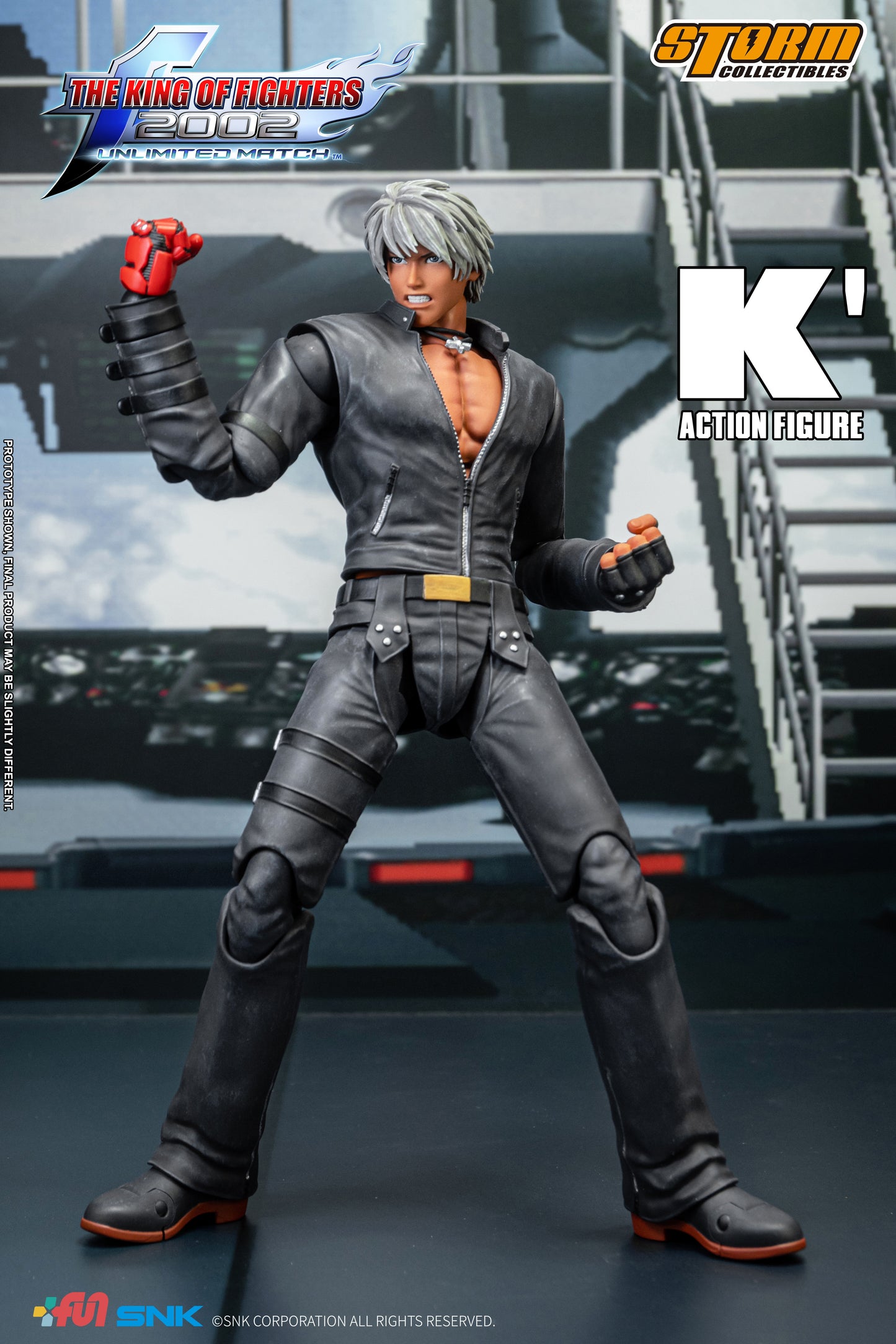 In Stock: K' - King of Fighters 2002 UM Action Figure