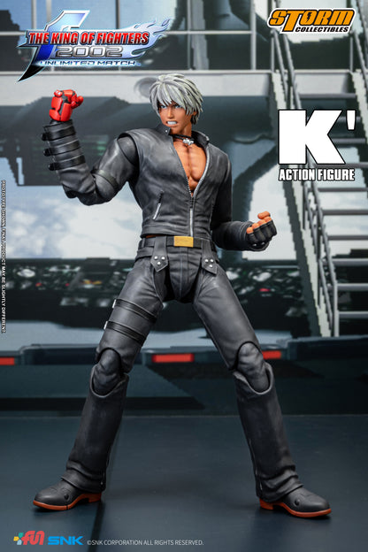 In Stock: K' - King of Fighters 2002 UM Action Figure