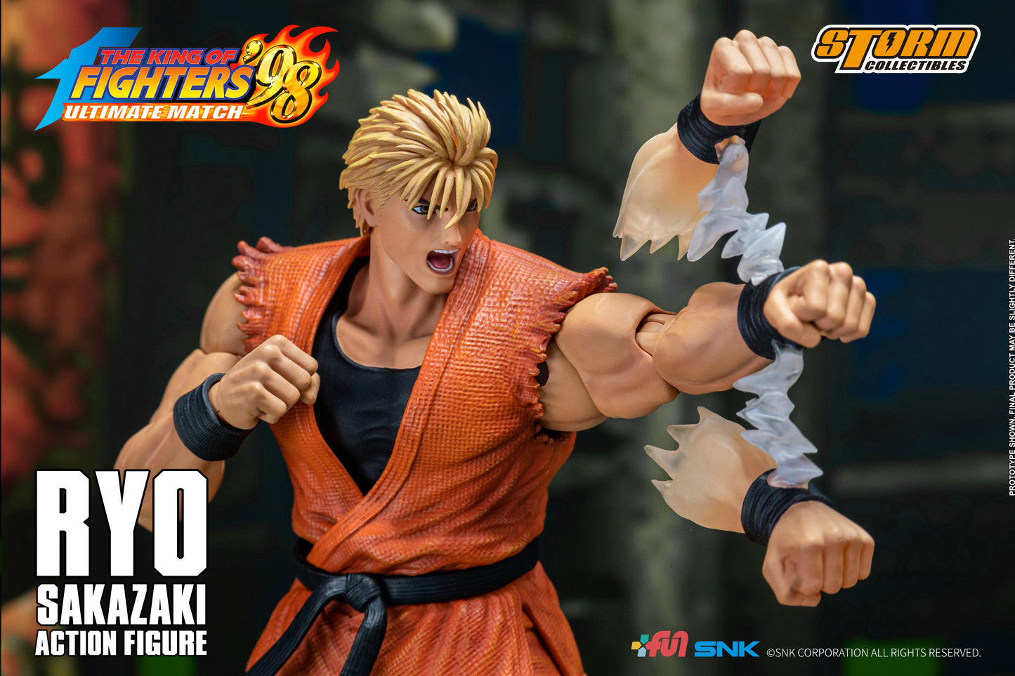 In Stock: RYO SAKAZAKI - KOF '98 UM Action Figure
