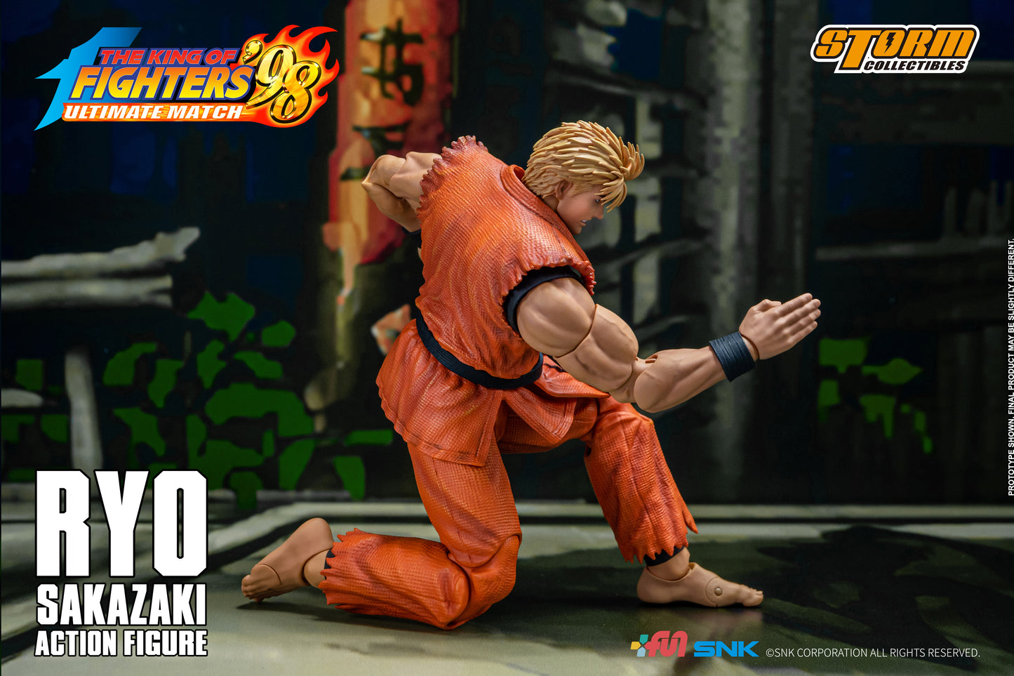In Stock: RYO SAKAZAKI - KOF '98 UM Action Figure