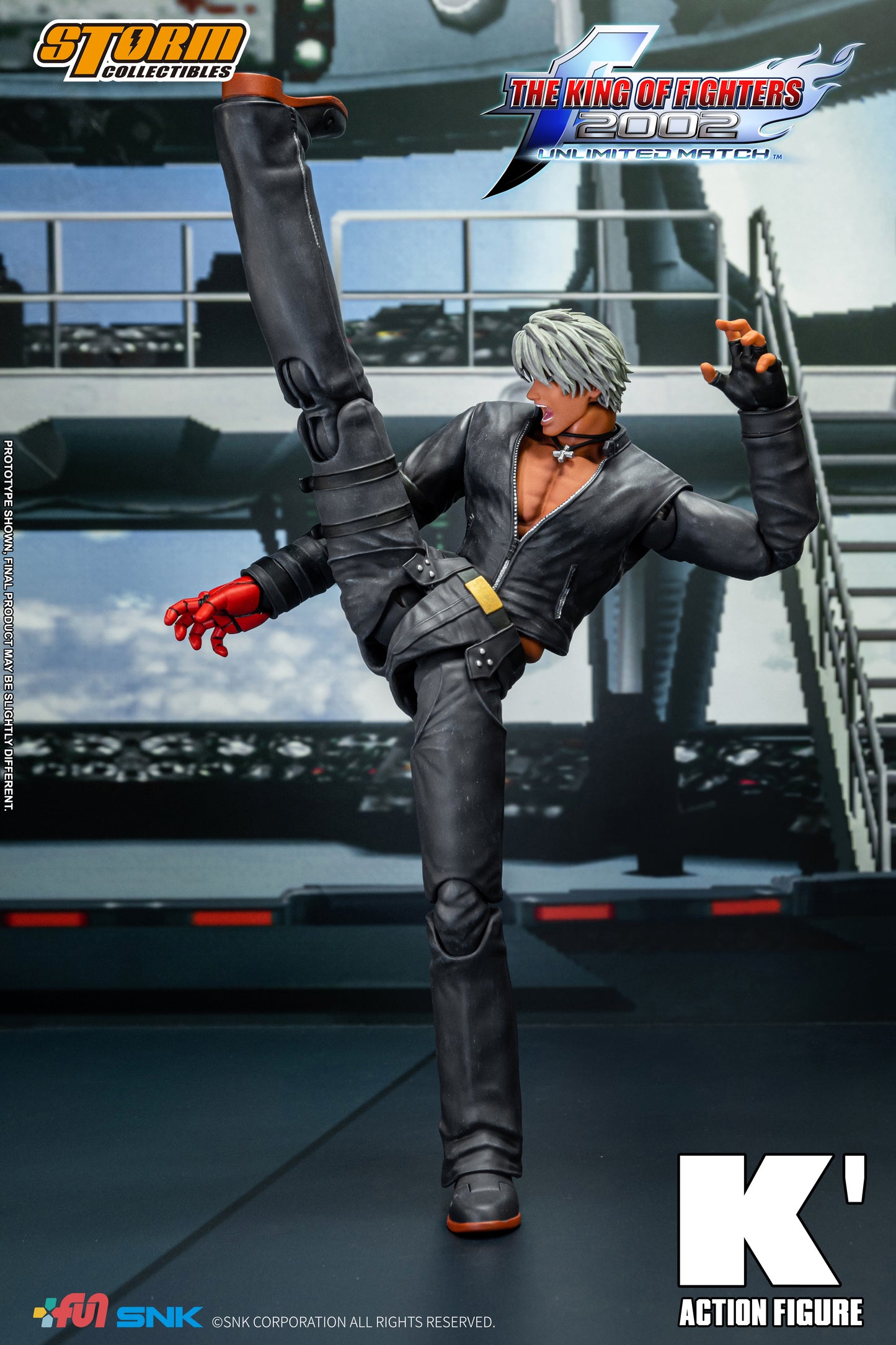 In Stock: K' - King of Fighters 2002 UM Action Figure
