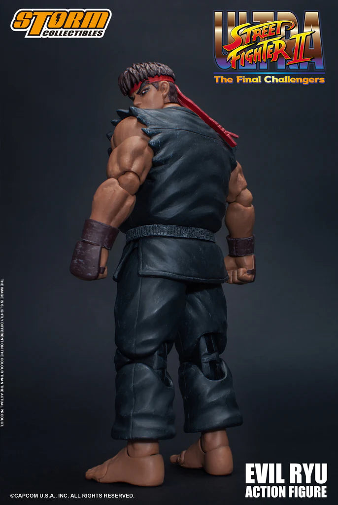 In Stock: EVIL RYU - Ultra Street Fighter II The Final Challengers Action Figure