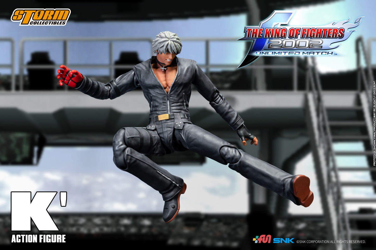 In Stock: K' - King of Fighters 2002 UM Action Figure