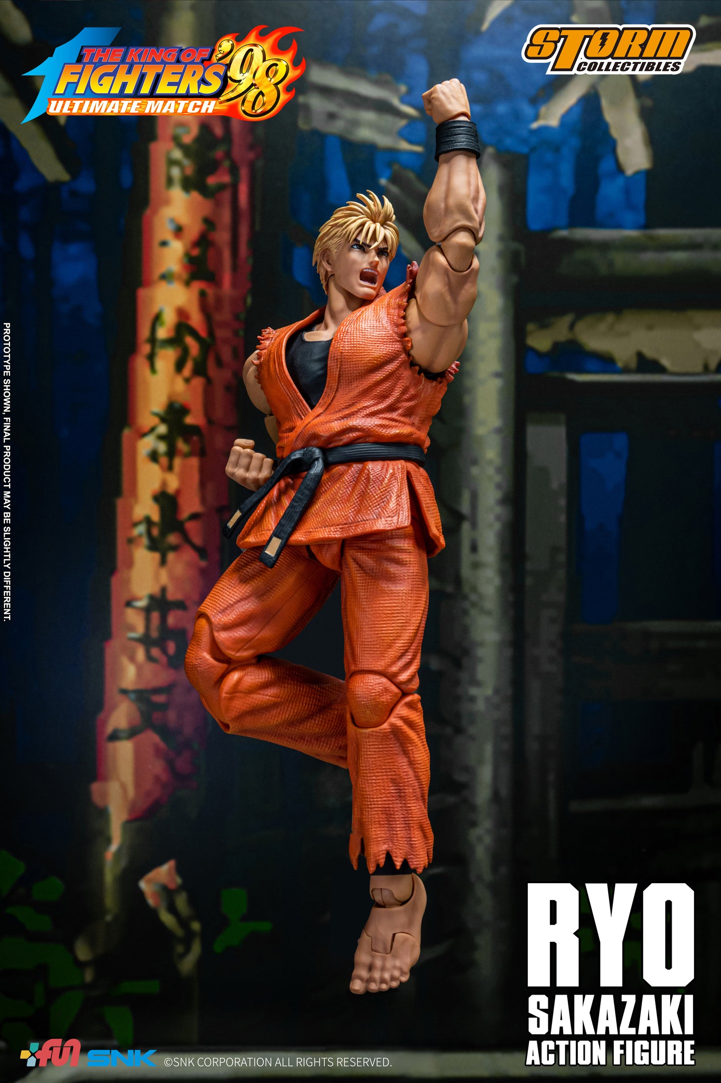 In Stock: RYO SAKAZAKI - KOF '98 UM Action Figure