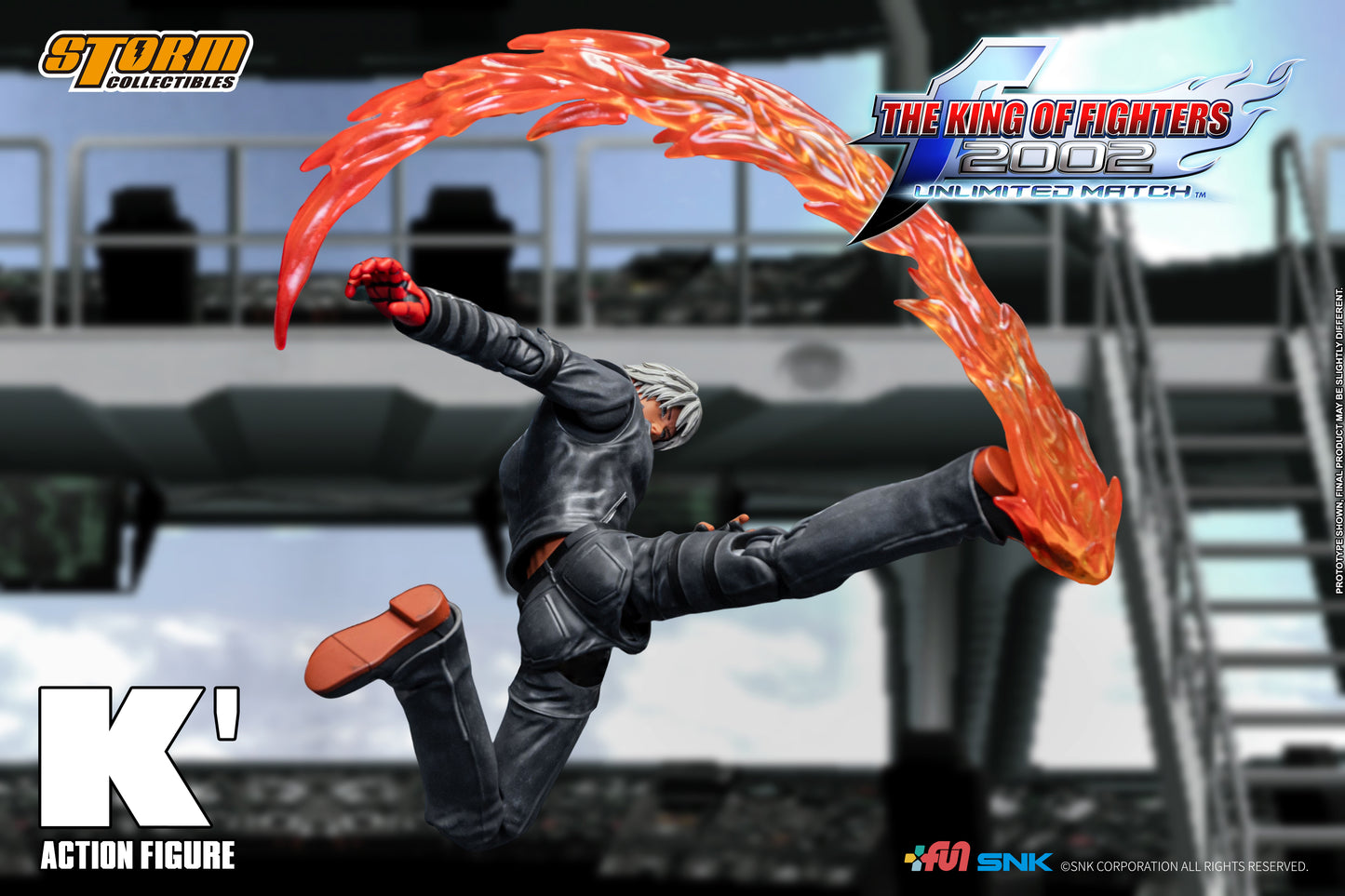 In Stock: K' - King of Fighters 2002 UM Action Figure