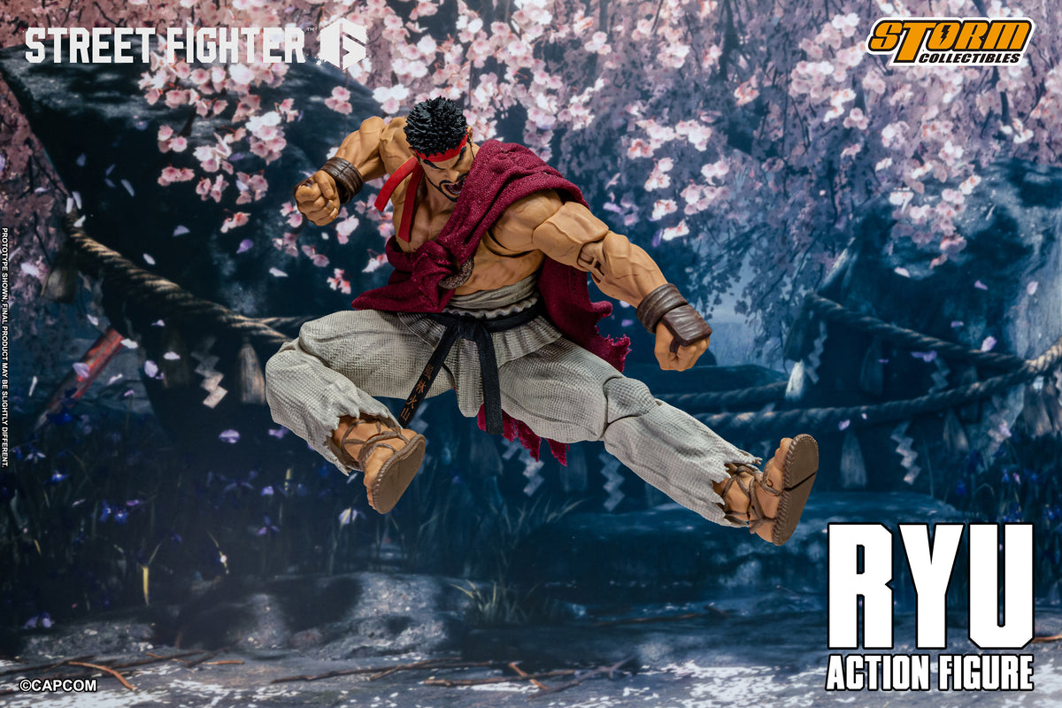 In Stock: RYU - STREET FIGHTER 6 Action Figure
