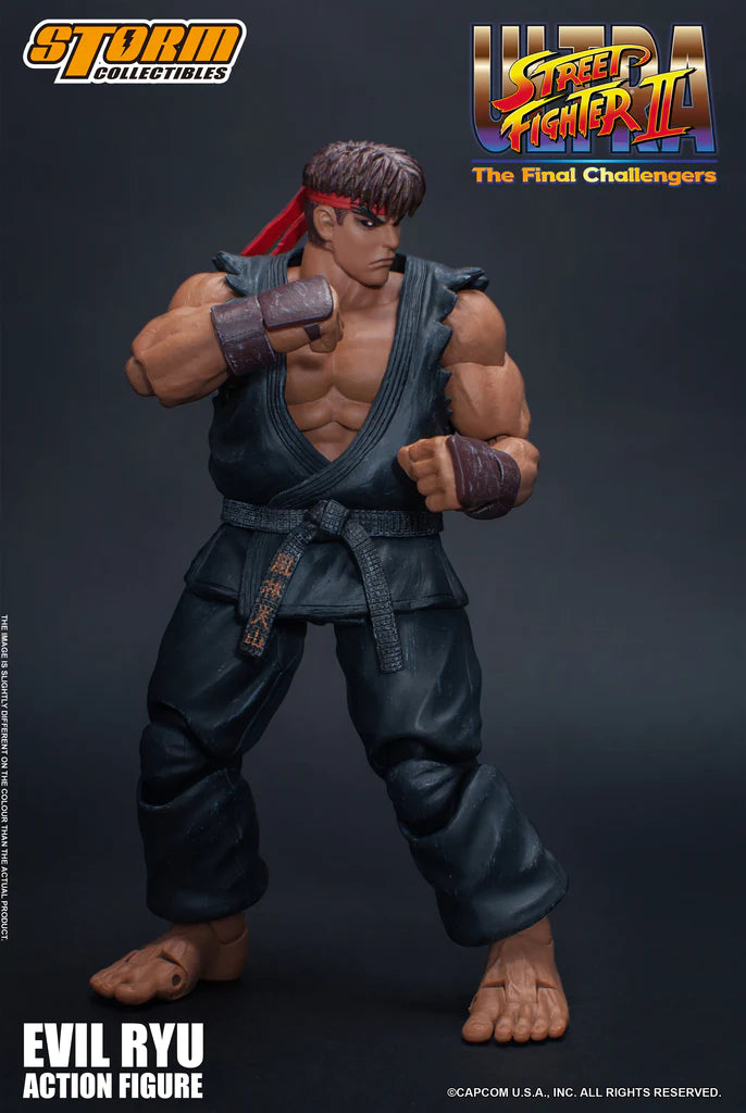 In Stock: EVIL RYU - Ultra Street Fighter II The Final Challengers Action Figure