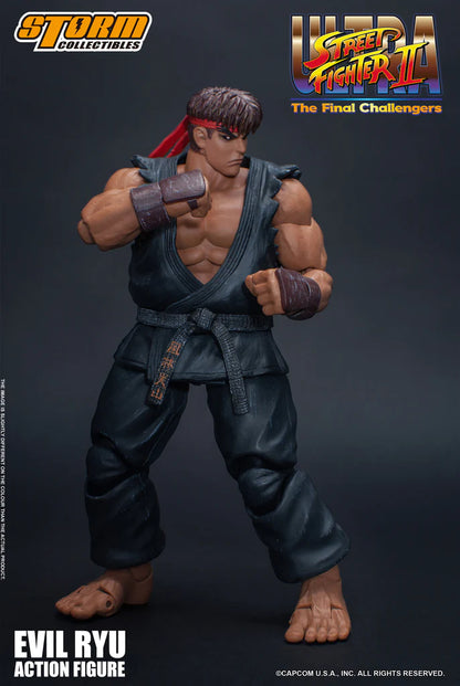 In Stock: EVIL RYU - Ultra Street Fighter II The Final Challengers Action Figure
