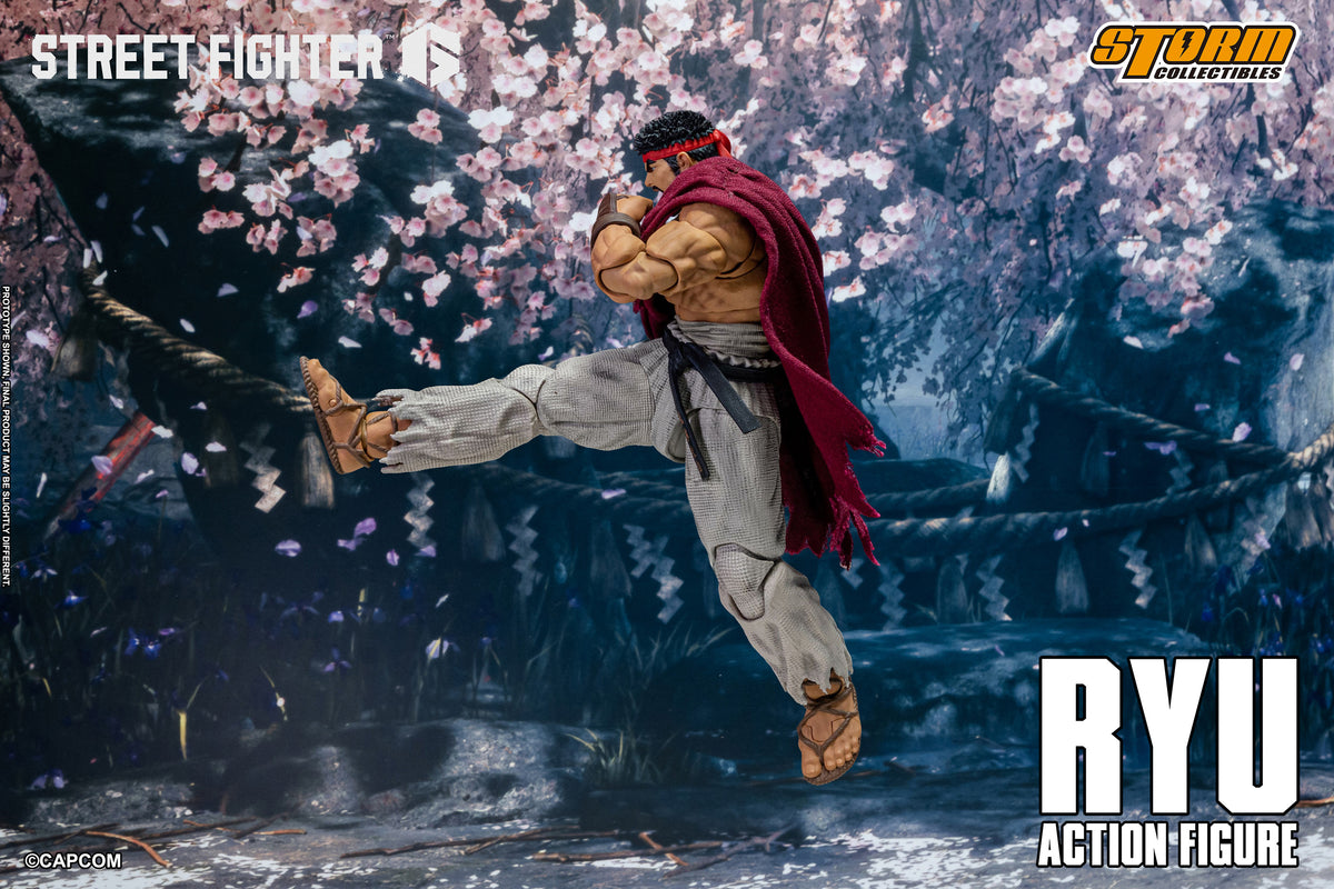 In Stock: RYU - STREET FIGHTER 6 Action Figure