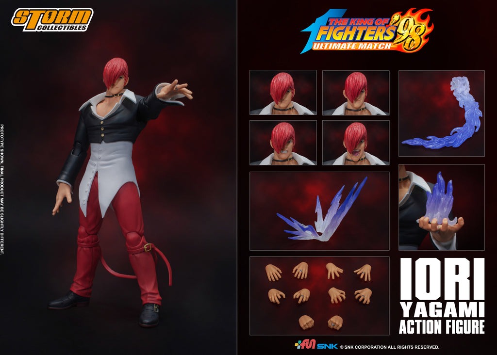 In Stock: IORI YAGRAMI - KOF '98 UM (Limited Re-Issue) Action Figure