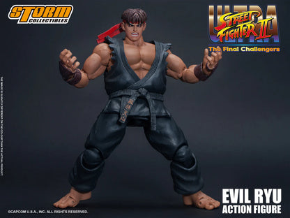In Stock: EVIL RYU - Ultra Street Fighter II The Final Challengers Action Figure