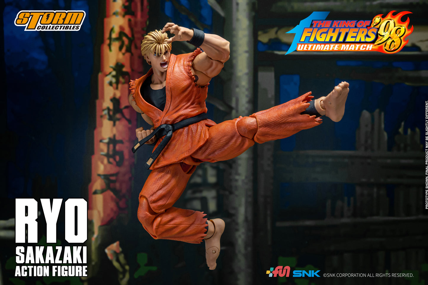 In Stock: RYO SAKAZAKI - KOF '98 UM Action Figure