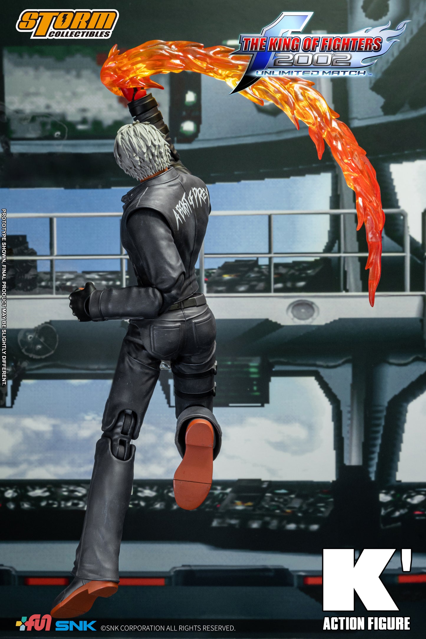 In Stock: K' - King of Fighters 2002 UM Action Figure