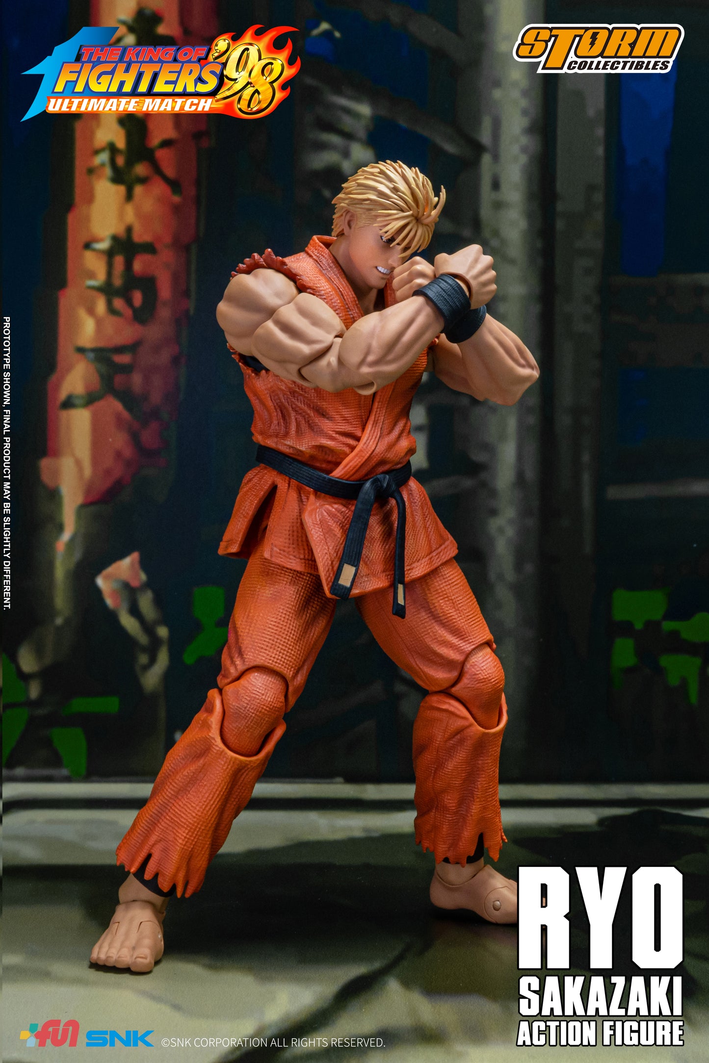 In Stock: RYO SAKAZAKI - KOF '98 UM Action Figure