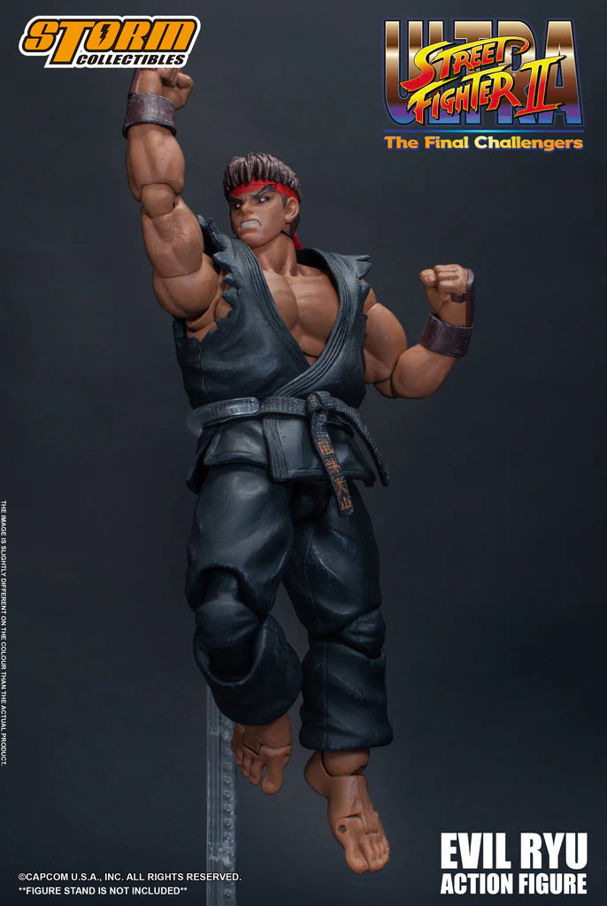 In Stock: EVIL RYU - Ultra Street Fighter II The Final Challengers Action Figure
