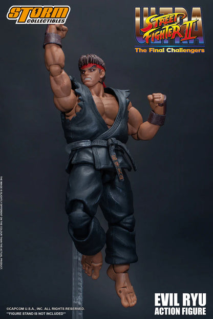 In Stock: EVIL RYU - Ultra Street Fighter II The Final Challengers Action Figure
