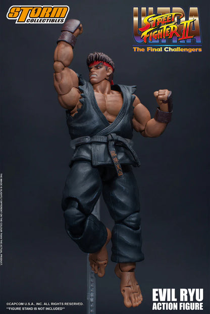In Stock: EVIL RYU - Ultra Street Fighter II The Final Challengers Action Figure