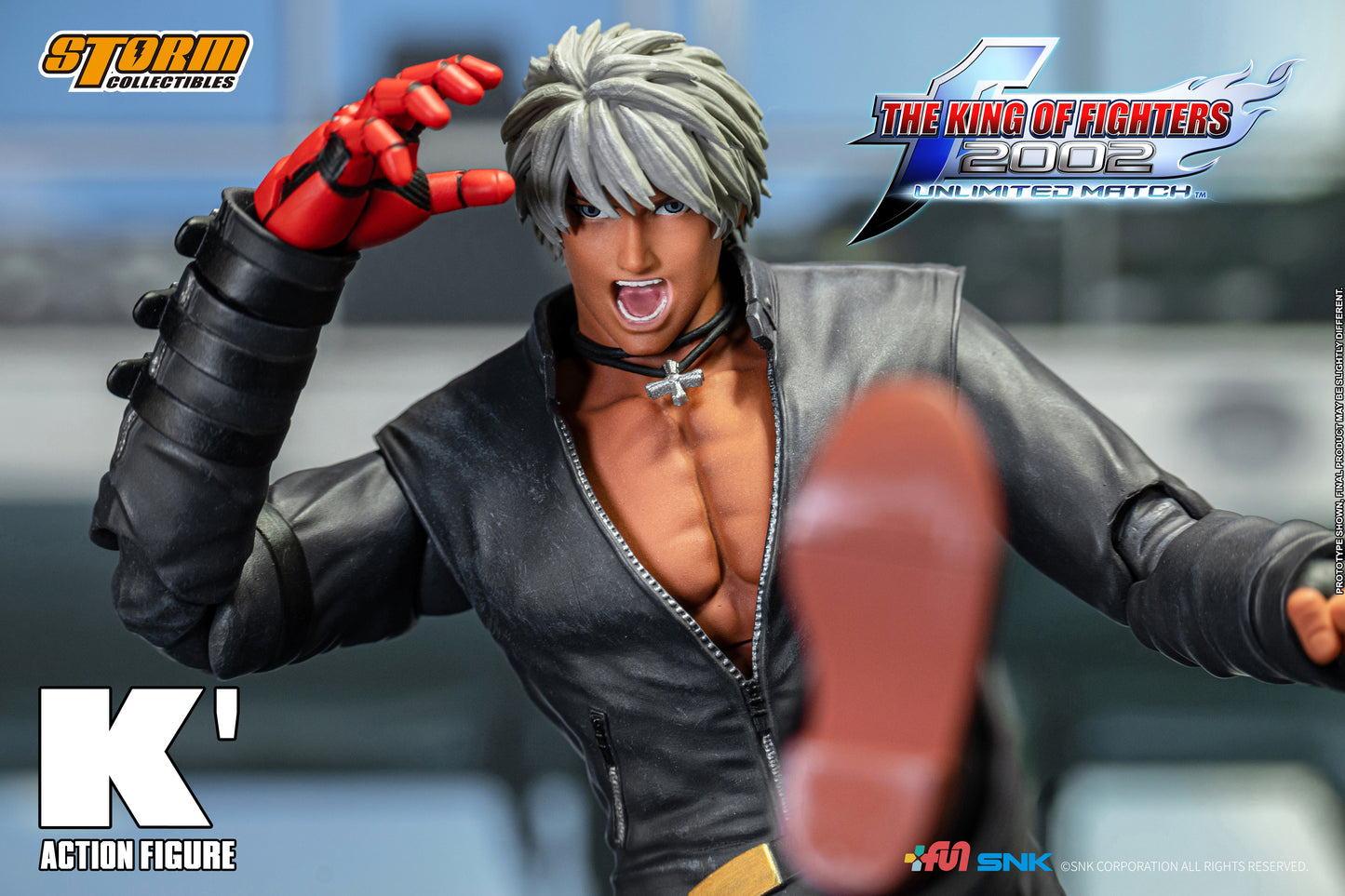 In Stock: K' - King of Fighters 2002 UM Action Figure