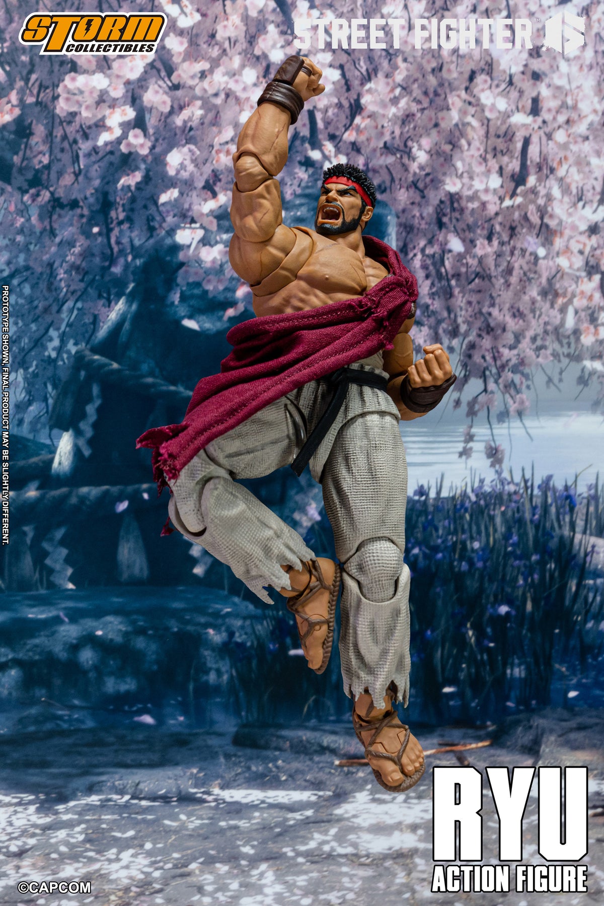 In Stock: RYU - STREET FIGHTER 6 Action Figure