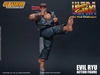 In Stock: EVIL RYU - Ultra Street Fighter II The Final Challengers Action Figure