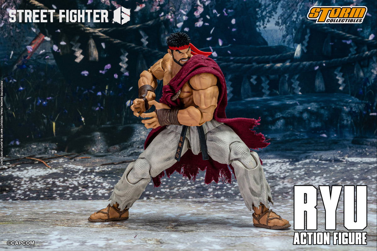 In Stock: RYU - STREET FIGHTER 6 Action Figure