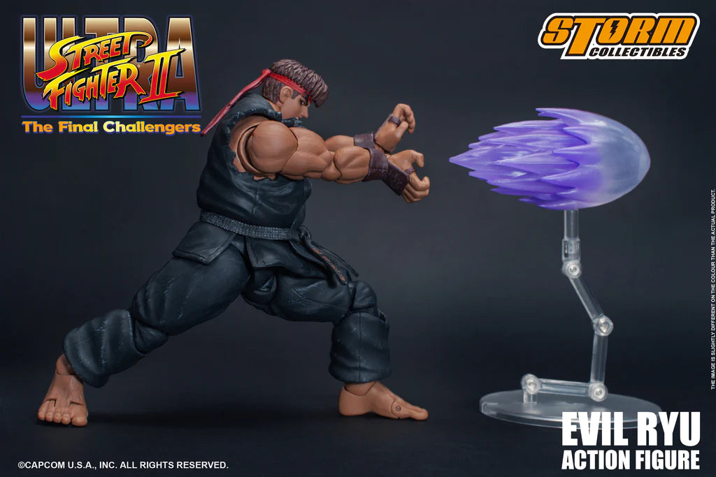 In Stock: EVIL RYU - Ultra Street Fighter II The Final Challengers Action Figure